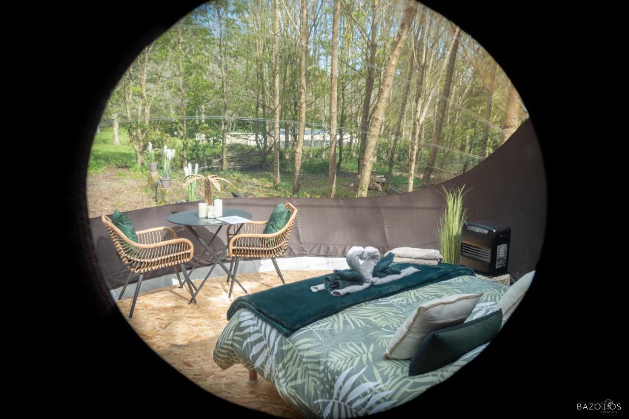 Logement Insolite "Bubble Jungle" Saint-Evarzec Экстерьер фото
